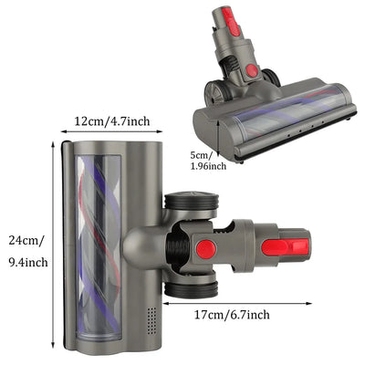 dy204l turbo spazzola pavimenti con led compatibile per dyson v7 v8 v10 v11 v15